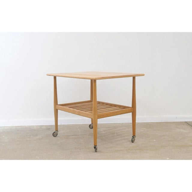 Mid-Century Serving Table by Jizba Krásná, Czechoslovakia, 1950s, in None conditions. Designed 1950 to 1959