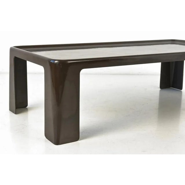 1970s Italian Amanta Side Table by Mario Bellini for B&B Italia, 1966 For Sale - Image 5 of 10