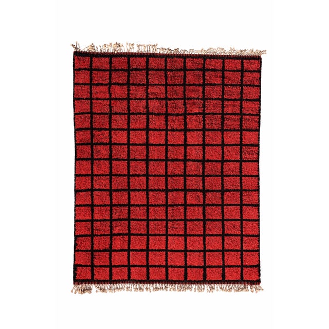 Luxe Berber Moroccan Rug, 1990 For Sale - Image 11 of 11