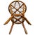 Vintage French Rattan Side Table, 1950s For Sale - Image 13 of 18