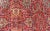 Textile Large Colorful Tabriz Rug in All-Over Floral Design in Red Background & Ivory For Sale - Image 7 of 12