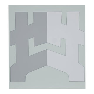 Chryssa, "Series 3", Abstract Screenprint For Sale