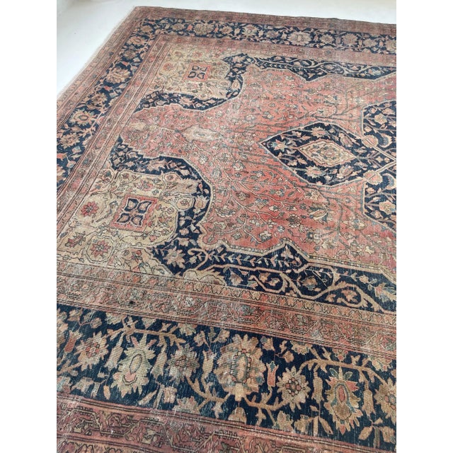 Antique Ferahan Sarouk Rug - 10 x 17.3 For Sale - Image 12 of 12