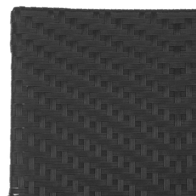 Indoor-Outdoor Stacking Armchair in Black - a Pair For Sale In Philadelphia - Image 6 of 8