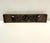 Architectural Freize Bird With Grapes textured design, Antique Bronze color. Rectangular shape. Showroom floor sample.