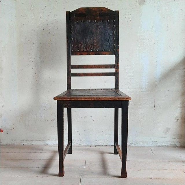 Art Nouveau Chair, 1910s For Sale - Image 9 of 9