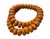 Plastic Vintage African Necklace/ Currency 50 Amber Beads Nigeria For Sale - Image 7 of 7