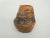 Small Japanese Brutalist Raku Ceramic Vase, 1970, in Very Good conditions. Designed 1970 to 1979 This piece has an...