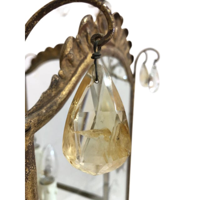 Antique French Ceiling Lamp, 1800s For Sale - Image 10 of 16