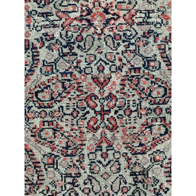 Antique Silk Foundation Seneh Rug, 1890s For Sale - Image 18 of 18