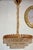 Vintage Brass, Lead Crystal, and 24k Gold-Plated Chandelier from Sölken Leuchten, 1970s For Sale - Image 10 of 10