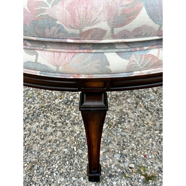 Mid Century Barrel Back Lounge Chair For Sale - Image 4 of 7