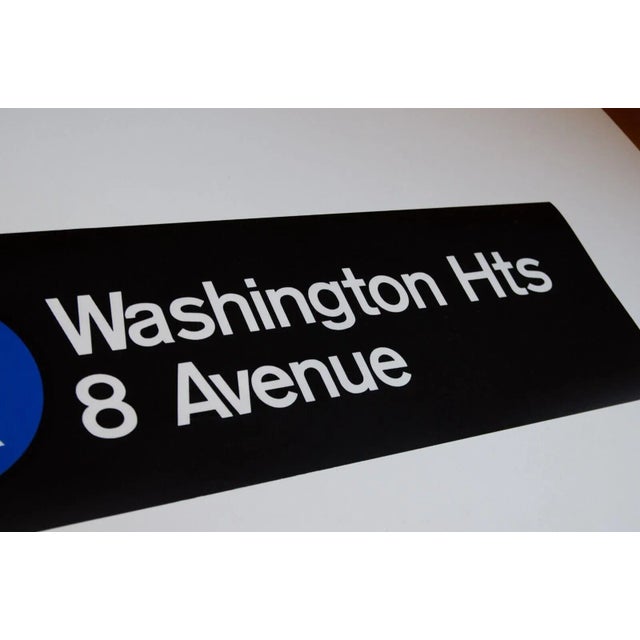 Massimo Vignelli 1980s 1980s New York City Subway 'K' Train Roll Sign For Sale - Image 4 of 6