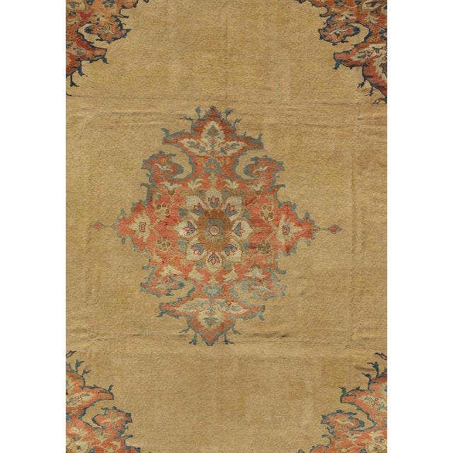 Keivan Woven Arts, E-0702, Ziegler Sultanabad Rug- 9′10″ × 11′5″ For Sale - Image 4 of 11