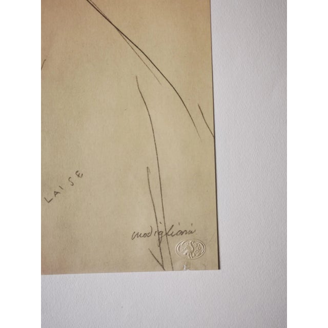 1950s Amedeo Modigliani, La Belle Anglaise, 1959, Print For Sale - Image 5 of 12