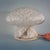 Italian Mottled Murano Glass Mushroom Table Lamp, 1980s For Sale - Image 6 of 12