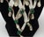 Mid-Century Modern Lee Menichetti Vintage Glass and Rhinestone Necklace For Sale - Image 3 of 7