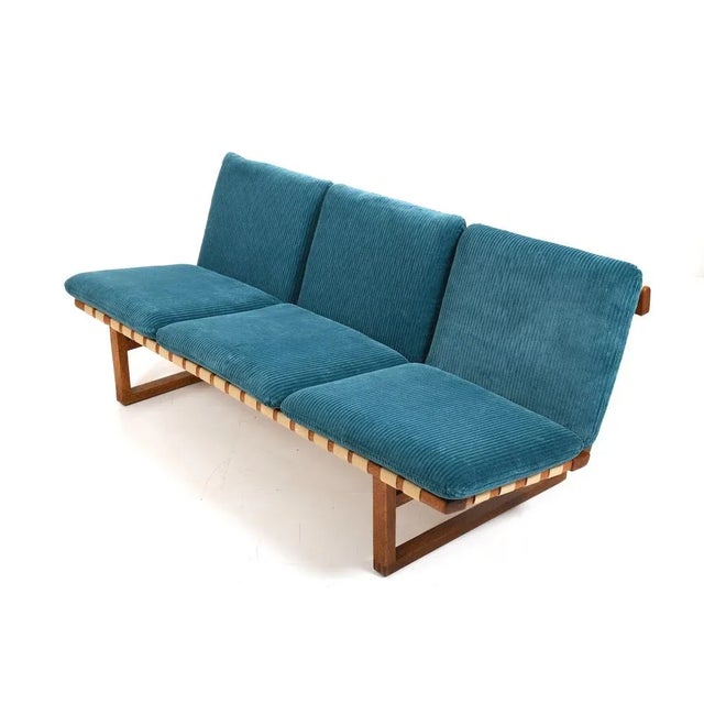 Mid-Century Modern Model 211 Sofa by Børge Mogensen for Fredericia, 1950s For Sale - Image 3 of 13