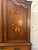 Antique Dutch Marquetry Walnut Linen Press, 1780 For Sale - Image 14 of 18