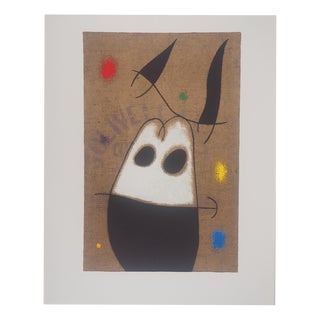 Joan Miró, The Bird, Lithograph For Sale