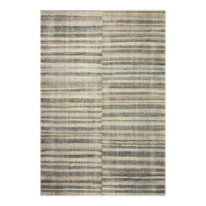 Chris Loves Julia x LoloiHumphrey Natural / Moss 18" x 18" Sample Rug