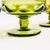 Indiana Glass Kings Crown Green Coupe Glasses - Set of 5 For Sale In San Francisco - Image 6 of 8