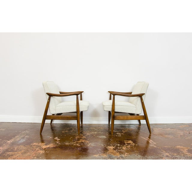 Mid-Century Modern Lounge Chairs by Juliusz Kędziorek, Poland, 1960s, Set of 2 For Sale - Image 9 of 18