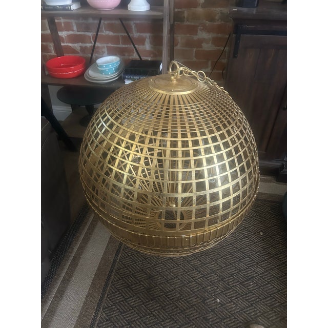 Lightly used / unknown / transitional and modern ceiling lantern