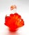 Orange & Clear Murano Sommerso Glass Bird – 20th Century – Italian Modern / Collectible Glass For Sale In Houston - Image 6 of 10