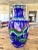 A Colorful Vintage Cloisonne Dragon Vase. A beautiful vintage cloisonné vase with a dragon and floral design. Bright and...