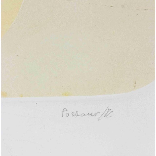 Modern Giacomo Porzano, Superissima, 1971, Etching For Sale - Image 3 of 5