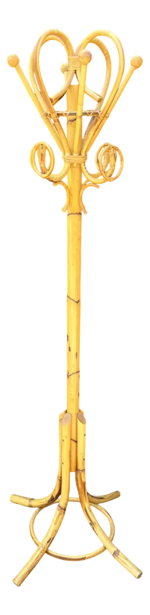 Bamboo Coat Rack, 1960s