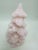 Shabby Chic Vintage Pink Art Glass Christmas Tree For Sale - Image 3 of 9