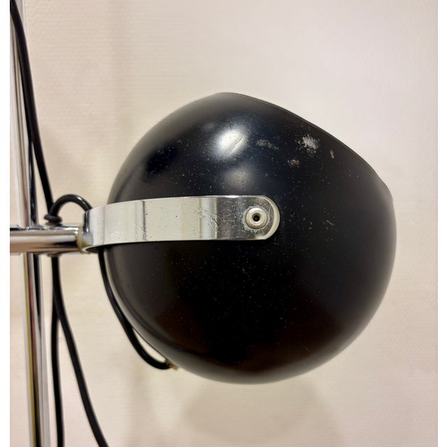 1950s Double Eye Ball Standing Light by Max Liebert for Anvia Almelo, 1960 For Sale - Image 5 of 10