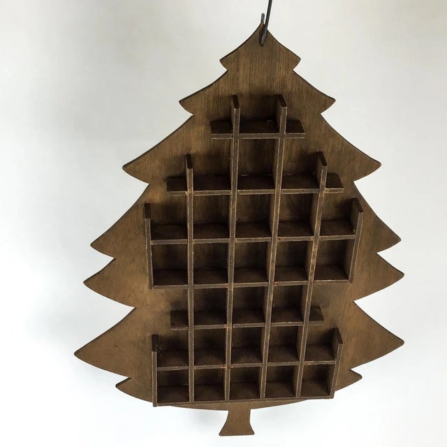 A really great way to display some miniature ornaments or figurines. We have not included hanging hardware but that’s...
