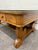 Wood Antique 1920s-1930s Empire Tiger Oak Coffee Table Cocktail Table For Sale - Image 7 of 13
