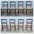 2010s 2011 Pottery Barn Isabella Ladder Back Rush Seat Dining Chairs, Set of 4 For Sale - Image 5 of 10