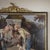 This refined oil painting on canvas captures the essence of neapolitan school genre painting, an artistic movement...