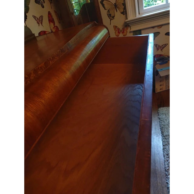 1940s Art Deco Dresser With Mirror For Sale - Image 4 of 9