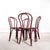 Dark Mahogany Hoop Back Bentwood Dining Chairs, 1980s, Set of 4 For Sale - Image 12 of 12
