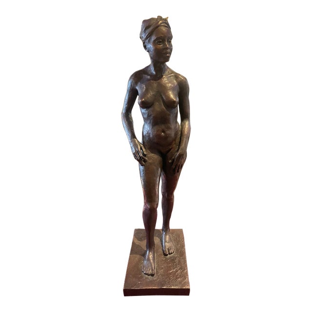 Bronze of Nude Woman by Marlene Amerian For Sale