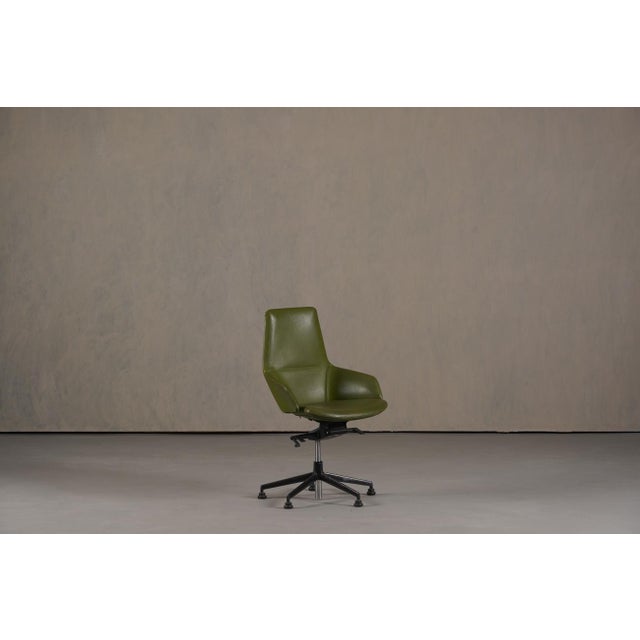 Leather Aston Office Chair from Arper, Italy, 2000s For Sale - Image 15 of 15