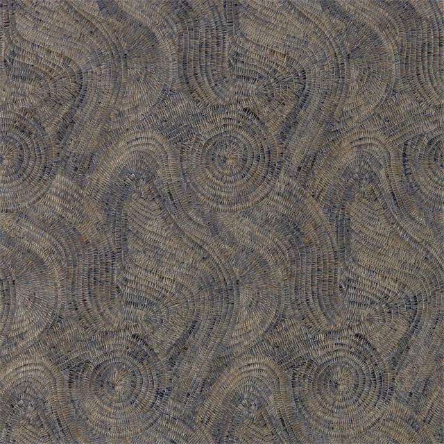 Zoffany Hawksmoor Wallpaper in Prussian/Copper For Sale