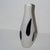 Mid-Century Modern White and Black 2000's Art Glass Vase For Sale - Image 3 of 5