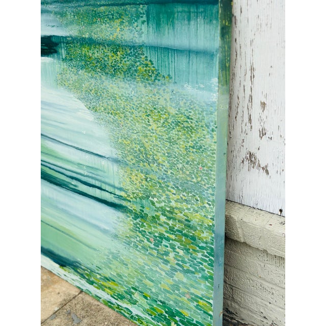 Coastal Monumental Oil on Canvas For Sale - Image 3 of 10
