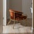 John Van Koert Mid-Century John Van Koert Troy Sunshade Cymbal Gold Aluminum Lounge Armchair, Attributed For Sale - Image 4 of 17