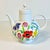 1970s Vintage Heinrich & Co German Boho Chic Hollywood Regency Flora Tea Pot For Sale - Image 12 of 15