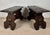 1900 - 1909 Pair of Rustic Spanish Wooden Stools, 1900s For Sale - Image 5 of 12