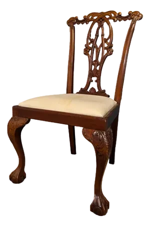 Chippendale Style Mahogany Dining Chair