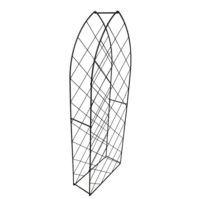 Mid 20th Century Mid Century Modern Cathedral Form Wire Wine Rack For Sale - Image 10 of 13